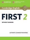 Cambridge English First -  B2:        FCE - 