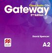 Gateway - Pre-Intermediate (A2): 2 CDs с аудиоматериали за 8. клас  Second Edition - учебник