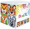 Мозайка с пиксели - Pixelhobby  Диви животни - Творчески комплект - 