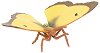 Фигурка на жълта пеперуда Papo - 
