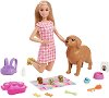 Кукла Барби Mattel - Новородени кученца - 