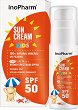 InoPharm Sun Cream Face & Body Kids SPF 50 - Детски слънцезащитен крем за лице и тяло - 