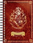 Ученическа тетрадка със спирала - Harry Potter Формат A5 с широки редове - книга