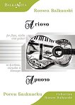 Ариозо за флейта, цигулка и китара Arioso for flute, violin and guitar - книга