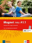 Magnet neu - ниво A1.1: Учебник и учебна тетрадка по немски език - книга