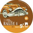 Rallye 4 - B1: Аудиодиск № 1 по френски език за 9. клас - помагало
