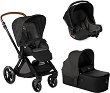 Бебешка количка 3 в 1 Jane Muum Koos iSize Micro 2022 - С кош за новородено, лятна седалка, кош за кола и чанта - 