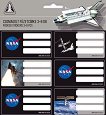 Етикети за тетрадки - NASA - 18 броя - 