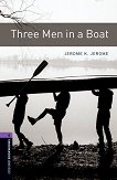 Oxford Bookworms Library - ниво 4 (B1/B2): Three Men in a Boat - книга