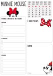 Дневен планер за деца - Minnie Mouse - Формат A5 - 