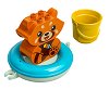 LEGO Duplo - Забавления в банята: Плаваща червена панда - тетрадка