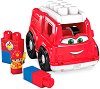 Детски конструктор Mega - Пожарникарският камион Фреди - 