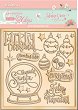 Фигурки от бирен картон Stamperia - Коледна украса