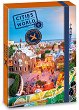 Кутия с ластик Ars Una Barcelona - Формат A4 от серията Cities of the world - 