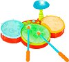 Детски барабани с 2 палки Battat - 