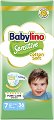  Babylino Sensitive Cotton Soft 7 Extra Large Plus - 36 ,   15+ kg - 