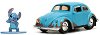 Метална количка Jada Toys - Volkswagen Beetle - 