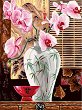 Рисуване по номера - Орхидея - 30 x 40 cm - 