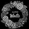 Шаблон Stamperia - Обичам зимата