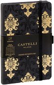 Луксозен тефтер с ластик Castelli - 