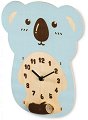 Дървен стенен часовник Hama Happy Koala