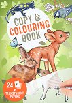 Книжка за копиране и оцветяване - детска книга
