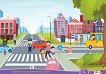 Учебни табла: Безопасност на движението по пътищата, Рожден ден и Вълшебното дърво за 4. подготвителна група - учебна тетрадка