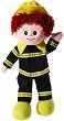 Мека кукла Heunec - Пожарникар - 