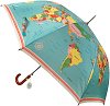 Детски чадър Rex London - Карта на света - 