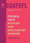 Five Real Tests: Тестове по английски език за кандидат-студенти № 9 - учебна тетрадка