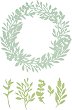        Sizzix Wild Leaves Wreath