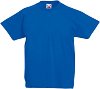   Fruit of the Loom - Royal Blue - 100% ,   Kids Valueweight - 