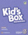 Kid's Box New Generation - ниво 6: Учебна тетрадка Учебна система по английски език - 