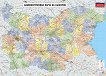 Стенна административна карта на България - 