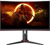  AOC C27G2Z3/BK - 27", VA, 280 Hz, 16:9, 1920 x 1080, 1 ms, HDMI, DisplayPort, HDR 10, Adaptive-Sync - 