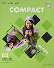 Compact First - ниво B2: Учебна тетрадка по английски език Third Edition - 