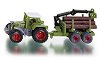 Метален трактор с ремарке Siku - От серията Super: Agriculture - 