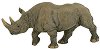 Черен носорог - Фигура от серията Диви животни - 
