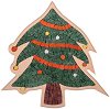 Каменна мозайка Коледна елха - Neptune Mosaic - С размери 19.5 х 23 cm - творчески комплект