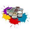 Акрилна боя - сатенен ефект - Боичка за оцветяване на модели и макети - продукт