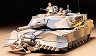 Танк за изравяне на мини - M1A1 Abrams - Сглобяем модел - макет
