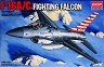 Военен самолет - F-16A/C Fighting Falcon - Сглобяем авиомодел - 