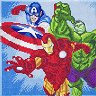   Craft Buddy - Marvel Avengers - 30 x 30 cm - 