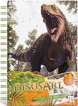 Динозаври: Kнижка за рисуване с фолио - детска книга