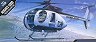 Полицейски хеликоптер - Hughes 500D - 