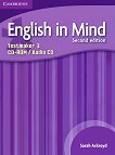 English in Mind - Second Edition: Учебна система по английски език Ниво 3 (B1): CD-ROM с генератор на тестове + аудио CD - книга