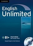 English Unlimited - Intermediate (B1 - B2): Учебна тетрадка по английски език + DVD-ROM - учебник