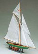 Ветроходна лодка - Shamrock - Сглобяем модел от дърво - 