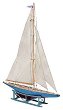Ветроходна лодка - Endeavour II - Сглобяем модел от дърво - макет