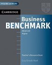 Business Benchmark: Учебна система по английски език Ниво Advanced: Книга за учителя - 